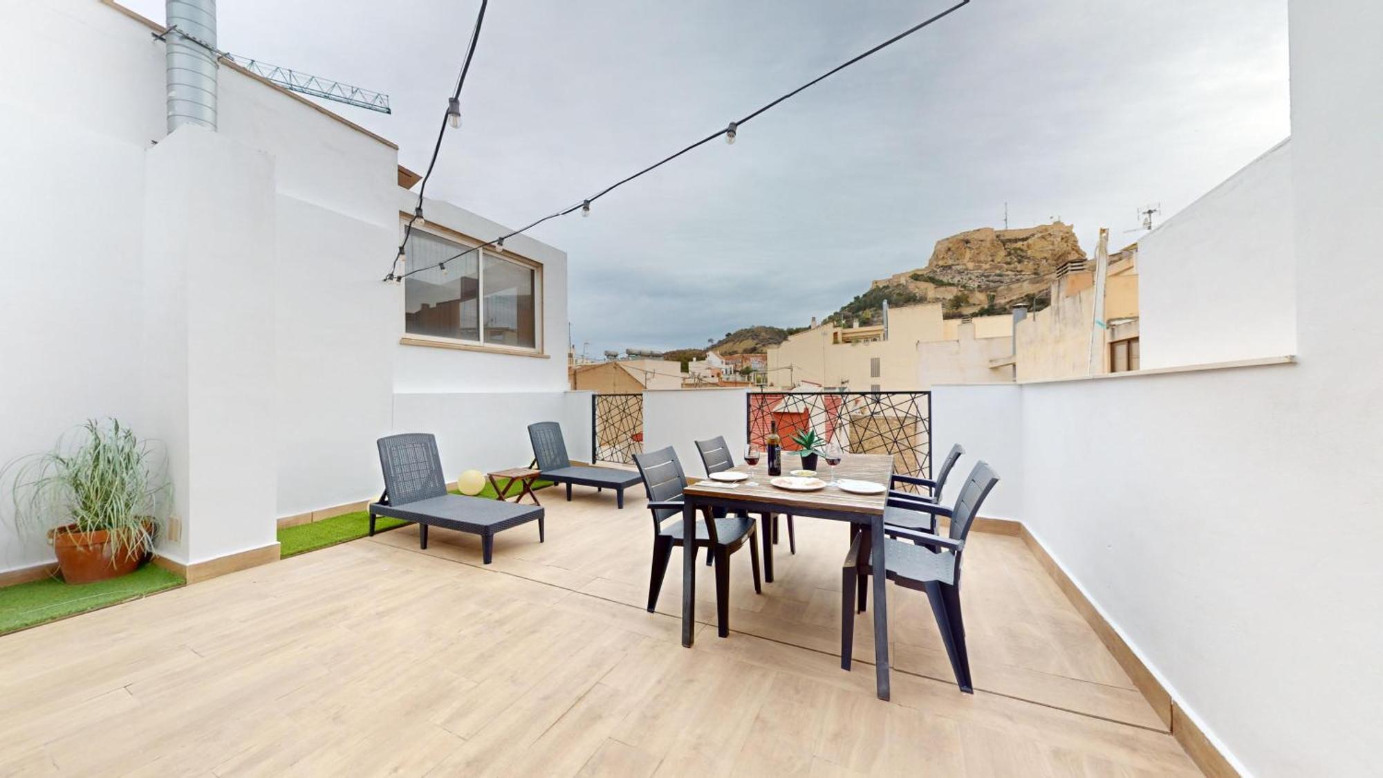 Myflats The Castle Apartment Alicante Bagian luar foto